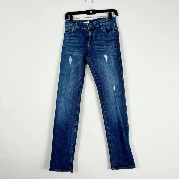 Kut from the Kloth Catherine Boyfriend Blue Jeans sz 4 - Picture 1 of 8